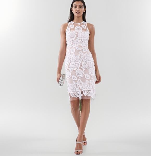 Reiss Dresses & Skirts - REISS Meghan Floral Dress Sz 10 Lace Bodycon Wedding Cocktail Romantic NEW $475